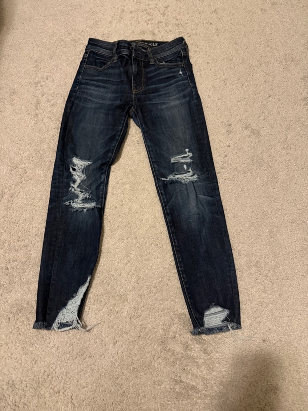 American Eagle Outfitters Hi Rise Jegging Crop